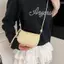 SWEET Thời Trang Đơn Giản Màu Trơn Đeo Vai Nách Túi Nữ Da PU Đeo Ngang Túi Thường Ngày Đi Lại Túi đeo dưới cánh tay n