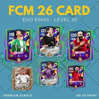 GANTUNGAN KUNCI FC MOBILE PLAYER CARD CUSTOM Akrilik 3mm KEYCHAIN GANCI Acrylic