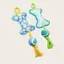 【Ready Stock】 New Pet Toy Molar Relieving Stuffy Dog Sound Toy Bone Shape Pet Essential Item Puppy Toy dXZZ