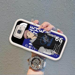 Ốp Lưng Cho Samsung J7 Prime Hoạt Hình Silicone Bé Gái Mềm Ốp lưng TPU Jujutsu Kaisen Anime Mắt Thiên Thần Chống Sốc Ốp Lưng