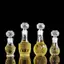 MAKY 1 Cái 50ml Trong Suốt Nhỏ Rỗng Tinh Thần Whisky Chai Rượu Thủy Tinh Mini Rượu Chai Có Nắp Vít Bình Whisky VN