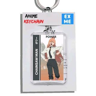 Gantungan Kunci Chainsaw Man - Keychain Chainsaw Man - Ganci Chainsaw Man - Keychain Anime - Gantungan