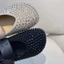 Mùa Hè Phong Cách Mới Kim Cương Giả Slip-On Nữ Baotou Thời Trang Thoải Mái Mùa Hè Giày Đơn Giản Phù Hợp Với Giày Đơn Giản HKGX