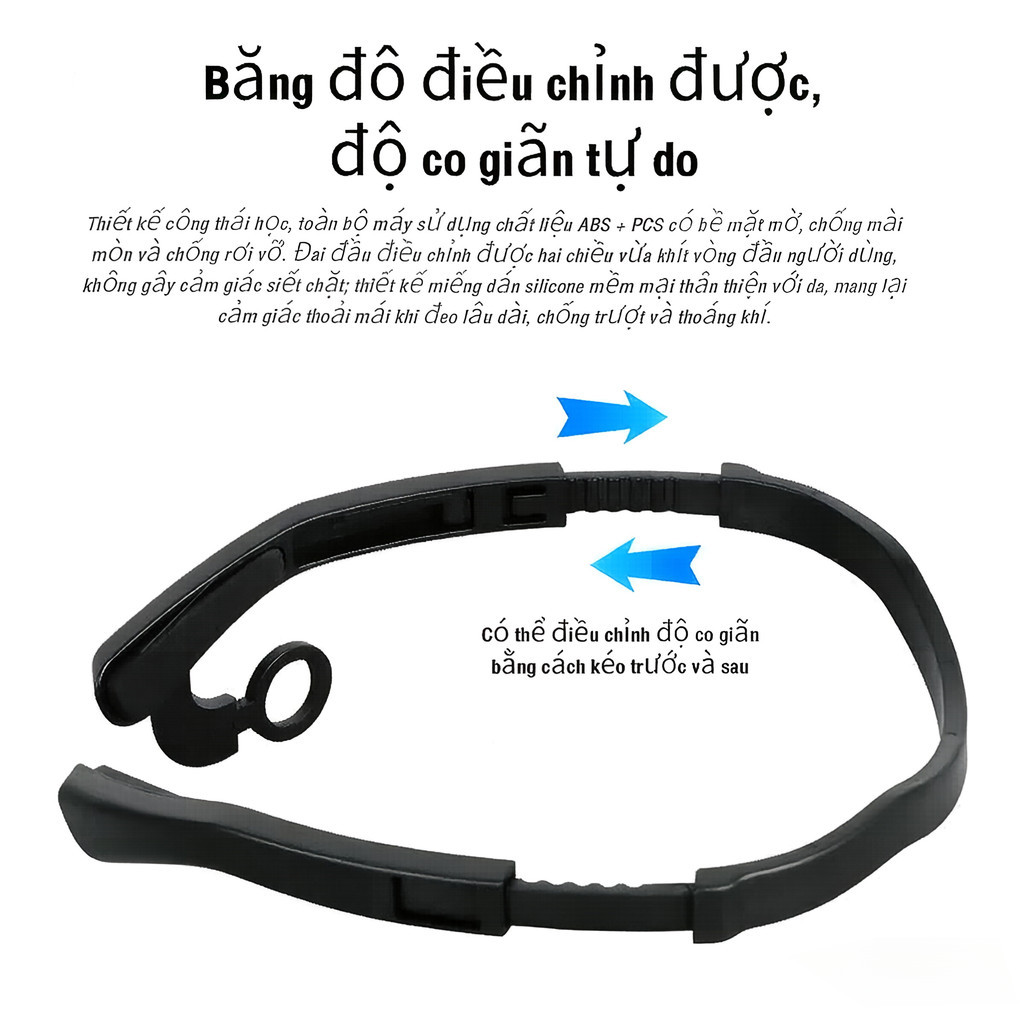 【COD】Đèn đeo tai chống nước IPX4, sạc pin, rảnh tay, siêu sáng mạnh, thích hợp đi đêm và làm việc trong hầm tối.