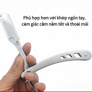 【COD】Dao cạo mặt nam Barber Dragon cao cấp (không có lưỡi), khung thép cứng cáp, hỗ trợ cạo sạch lông hiệu quả.