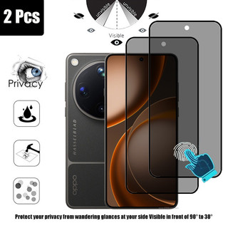 1-2 Chiếc Kính Cường Lực Chống Gián Điệp Bảo Vệ Màn Hình Riêng Tư Cho OPPO Find X9 Ultra Pro 5G Phim Bảo Vệ