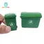 Gamchiano 2 Cái 1 / 12 Nhà Búp Bê Thùng Rác Thu Nhỏ Thùng Rác Mô Hình Nhà Búp Bê Chất Thải