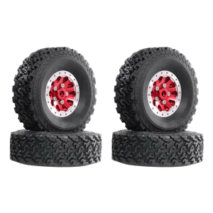 4 71 * 25mm MN 1 / 12 MN82 LC79 MN78 D90 D91 D96 99S WPL 1 / 16 Full Range Feiyu JJRC RC Phần Kim Loại Sáu Bánh Ổ Đĩa Kẹp Lốp Bánh Xe Trung Tâm Lốp