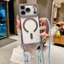 Dây đeo chéo có thể tháo rời cho iPhone 17 Pro Max Dây đeo kim cương Vỏ điện thoại cho iPhone Air 17 16 15 14 13 ProMax cho vỏ từ tính