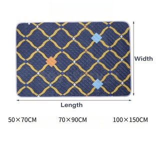 Tấm lót điều dưỡng chống thấm nước Lớp thấm bông có thể tái sử dụng Tấm bảo vệ giường chống rò rỉ Chăm sóc người già cho bé