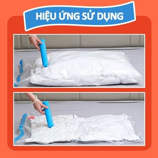 Túi Bảo Quản Chân Không Quần Áo Chăn Chăn Tiết Kiệm Không Gian Trong Suốt Chống Rò Rỉ Tủ Quần Áo Du Lịch