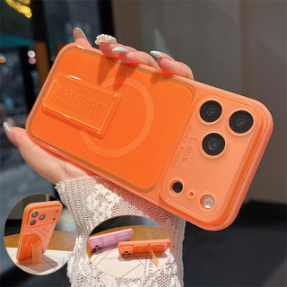 Ốp Lưng Mềm TPU Trong Suốt Mờ Gấp Giá Đỡ Mềm Cho iPhone 17 16 15 14 Plus 13 12 11 Pro Max X XS Chống Sốc Giá Đỡ