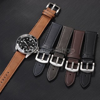 Phát hành nhanh Băng đô da thật 20 / 22mm dành cho doanh nghiệp Dây đeo đồng hồ da bò dành cho nam nữ Vòng tay thay thế