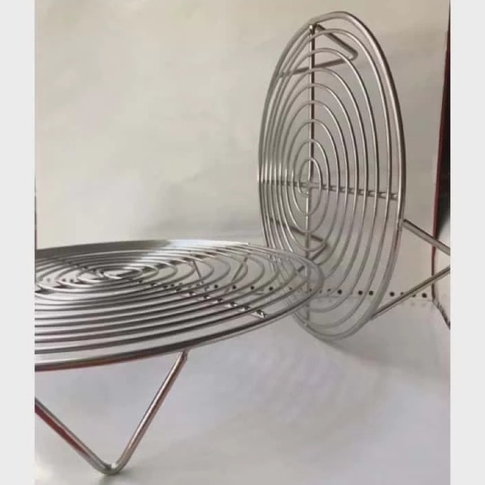 Vỉ Nướng Inox Xịn Lò Vi Sóng size 20x20 Vỉ nướng Tròn Vỉ nồi Chiên Không Dầu