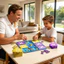 < Pluscloth > Trò chơi bảng giáo dục cho trẻ em Huấn luyện chiến lược tư duy Logic cho 2 người chơi Đồ chơi cờ vua Trò chơi để bàn gia đình cổ điển để học tập vui nhộn và phát triển trí não Cờ vua di động