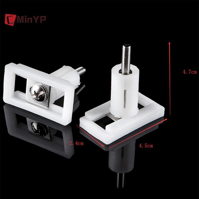 CMinYP Nắp Vệ Sinh Bản Lề Bu Lông Sửa Chữa Phụ Kiện Vít Vòng Đệm Bộ Đa Năng Thay Thế Nắp Bồn Cầu Bộ Ốc Vít Vinh Quang
