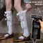 1 / 2 Đôi - Sping Mùa Hè Mỏng Vớ Đen Trắng Chấm Bi Nơ Ruy Băng Tất Dành Cho Nữ Tất Dài Nhật Bản Gothic JK Ngọt Ngào Bé Gái Đầu Gối Tất