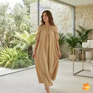 Đầm Maxi Boho Vintage Mùa Hè - Phù Hợp Du Lịch Và Sự Kiện Ngoài Trời