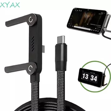 Cáp XYAX USB Type C sang C, Dây sạc nhanh nhẹ C đến C, Dây sạc nhanh 240W Bộ sạc cáp dữ liệu loại C hai đầu 1,5M