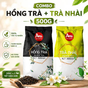 Combo 2 Trà Ami (Hồng Trà + Trà Nhài) Đậm Vị Trà, Pha Chế Trà Sữa, Trà Chanh Ngon Chuẩn Vị