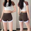 Màu sắc phù hợp với quần tập Yoga ba điểm nâng hông Quần legging thể thao Skinny dành cho nữ Culottes