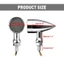 Đèn báo rẽ xe máy đa năng Yoo 12V Xây dựng chống mưa Thiết lập dễ dàng cho hầu hết các mẫu xe máy