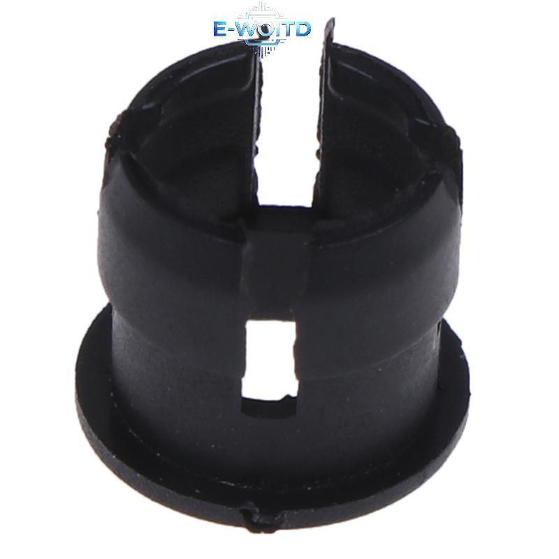 E-WOITD 20 Bộ 3mm / 5mm Giá đỡ đèn LED bằng nhựa Kẹp-Bên gắn trường hợp có vòng ngoài E-WOITD