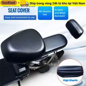 Vỏ đệm SUNKISSD, Vỏ bọc ghế xe điện bằng da chống nắng, Bảo vệ xe điện đa năng chống nước