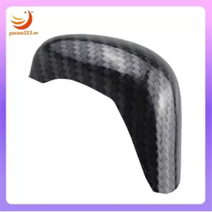 1 Chiếc Xe Bánh Răng Dịch Chuyển Núm Nắp Đầu Viền Sợi Carbon Họa Tiết ABS Cho MG ZS 2017 2018 2019 2020 EV MG6