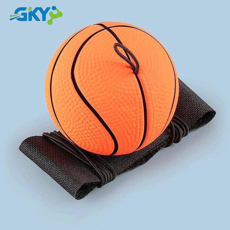 GKY Trở Lại Tay Bóng Cổ Tay Thể Dục Bóng Xốp Cao Su Rebound Bóng Thể Thao Ngoài Trời Bóng Bouncy GKY