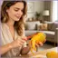 Dụng cụ gọt vỏ cam chống trượt Công thái học Máy thái lát Dụng cụ gọt vỏ chanh cho quả bưởi cam chanh Kiwi Xoài Cà rốt mueadsyvn