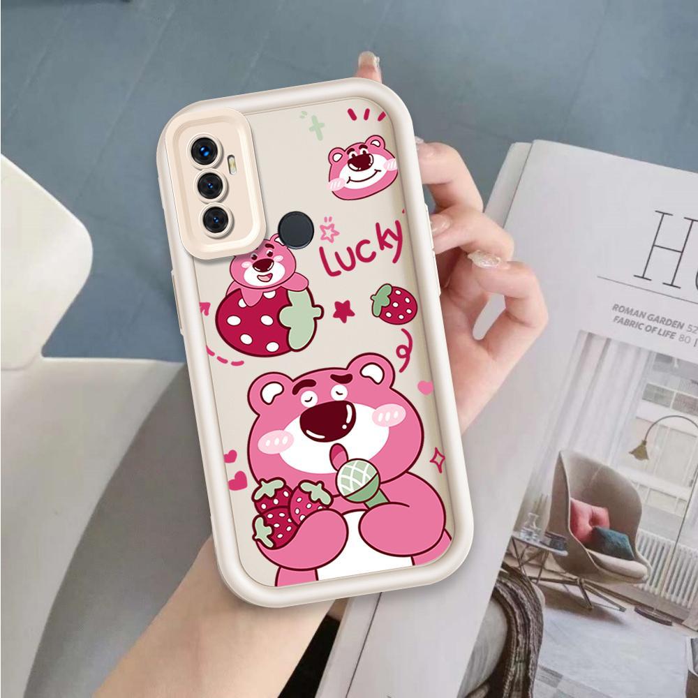 Ốp Cho OPPO A53 2020 A33 2020 A32 Phim Hoạt Hình Silicon Cầm Tay Mềm Ốp lưng TPU Câu Chuyện Đồ Chơi Lotso Angel Eye Ốp Lưng Chống Sốc