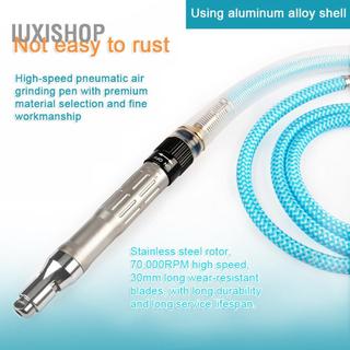 iuxishop 7 Chiếc Máy Chà Nhám Bằng Khí Nén Bộ Bút Mài Nhôm 70 000 Vòng/phút Tốc Độ Quay Cao Với Kích Thước Ren 1/4