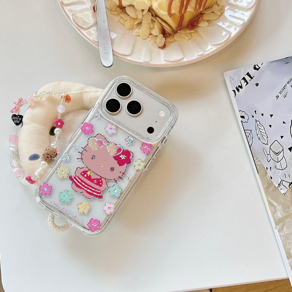 Ốp lưng cứng trong suốt Tương thích với iPhone 13 14 14Pro 14ProMax 15 15Pro 15ProMax 16 16Pro 16ProMax 17 17Pro 17ProMax Ốp họa tiết mùa hè