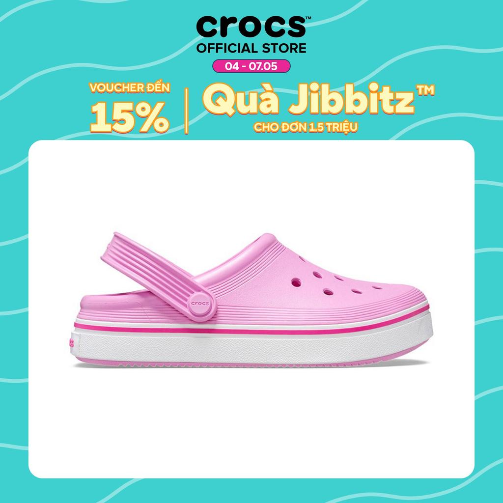 Giày Clog Trẻ Em Crocs Toddler Off Court - Taffy Pink - 208479-6SW ...