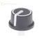 Ge 2 Chiếc 25 * 25.5MM Cao Su Nửa Trục Núm Điện Áp Bộ Mã Hóa Quay Công Tắc Âm Lượng n