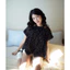 Áo Babydoll Cổ Yếm Cách Điệu Voan Chấm Bi Nhẹ Nhàng Nữ Tính Form Rộng Freesize MyaHouse