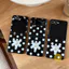 Phone Case For SAMSUNG Galaxy ZFlip7 / Z Flip 6 / Z Flip 5 / Z Flip 4 / Z Flip 3 TPU Chain Polka Dot Lily Polka Dot Aesthetic Korean Cute