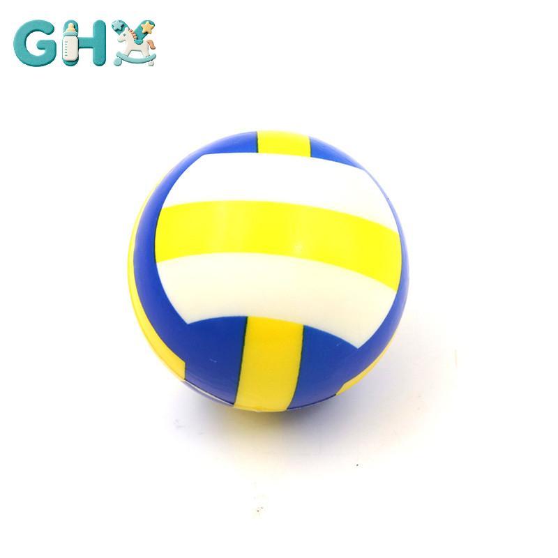 GHX 1PC Giảm Căng Thẳng Lỗ Thông Hơi Bóng Chuyền Mini Bóp Bóng Xốp Trẻ Em Đồ Chơi Ngoài Trời VN