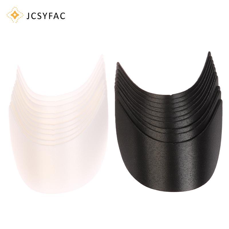 JCSYFAC 10 Chiếc Đạt Đỉnh Tấm Che Lõi Mũ Shaper Nắp Nón Chèn Nữ Mũ Bóng Chày Hình Dạng Vành Mũ Nữ Chèn Cắm Đạt Đỉnh Mới
