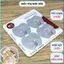 Móc Dán Gạch Men Siêu Dính Chịu Lực 6kg Hình Táo Phù Hợp Không Gian Nhà Bếp Nhà Tắm