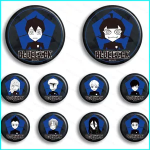 HT2 BLUE LOCK huy hiệu hấp thụ từ tính Phim hoạt hình huy hiệu anime trâm cài cá tính TH2