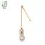 Thời Trang Ấn Độ Cô Dâu Đầu Trước Dây Chuyền Mũ Phụ Kiện Cưới Lá Thanh Lịch Zircon Dây Xích Tóc Trang Sức Dành Cho Nữ