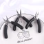 Thép không gỉ Mini Nhỏ Kìm Trang Sức Mỹ Không Răng Mũi Tròn Hình Chữ Thập Kéo Kim Mũi Kìm DIY Handmade Cuộn Dây Trang Sức Dụng Cụ