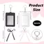 PYCOU Giá đỡ Photocard dễ thương, Phong cách INS Trang trí cho bé gái Photocard, Nơ ngọc trai PU mềm sành điệu Túi ảnh bảo vệ Charm Photocard