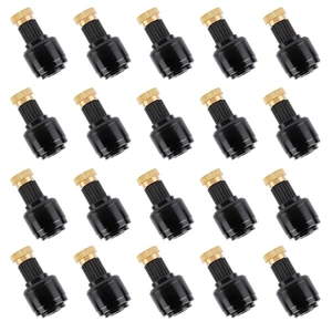 ONE 20Pack Vòi phun xoay bằng đồng thau Kết nối nhanh chóng Vòi phun phun sương tưới nhỏ giọt cho bãi cỏ thực vật Nhà kính