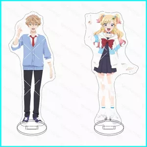 HT2 Cô Gái Quái Vật Caramel Hương Vị Đứng Tấm Acrylic Đứng Ký Anime Để Bàn Trang Trí Trang Trí TH2