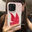 Ốp Điện Thoại QYJS Bướm Đỏ Thích Hợp Cho IPhone 7 8 PLUS 11 12 PRO 17 AIR 16 15 14 13 ProMax XR XSMAX Phim Vỏ Cứng Bán Chạy