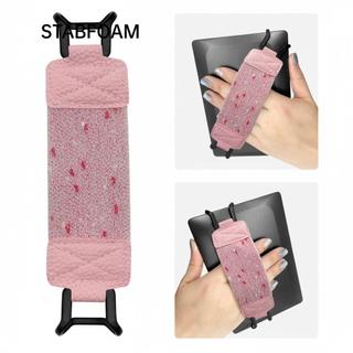 Dây đeo tay máy tính bảng STABFOAM, Giá đỡ đọc sách bằng da PU chống trượt, Thắt lưng cố định lấp lánh di động đàn hồi thời trang cho Kindle / Kobo / Voyaga / / Máy tính bảng sách điện tử 6-8 "