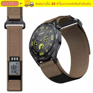 Dây đeo cổ tay CORALTIDE, Dây đeo Nylon Easy Fit phong cách thể thao, Dây đeo đa năng 20 22mm cho Forerunner / Active / Vivoactive 4 / Đồng hồ Huawei Watch / Watch